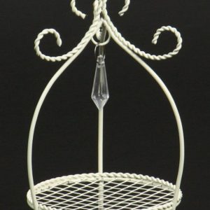 ワイヤーティアラアレンジ篭