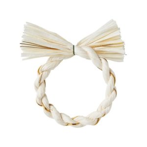 わらルックリース水引１４ ｷﾅﾘ/ｺﾞｰﾙﾄﾞ