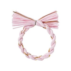 わらルックリース水引１４ ﾋﾟﾝｸ/ｺﾞｰﾙﾄﾞ