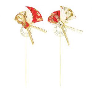 鶴柄二重扇ピック (2ｼｭx3ﾎﾝ)