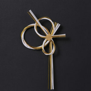 彩光水引飾り ＃１８　金