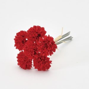 Ａ－３４２４０　ポンポンマムバン #002 ﾚｯﾄﾞ 6ﾎﾝ