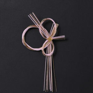 彩光水引飾り ＃２　ピンク