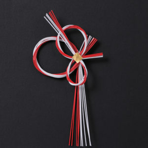 彩光水引飾り ＃３　赤