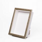 cazaroフレーム+紙ＢＯＸグレーゴールドA4