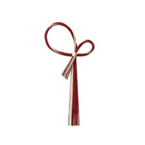 P-9429-51  水引ﾘｰｽﾘﾎﾞﾝ ｴﾝｼﾞ/金