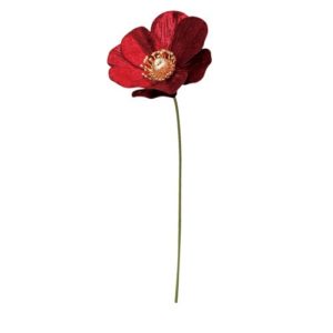 Ａ－７３４２７　ベルベットアネモ #002 ﾚｯﾄﾞ