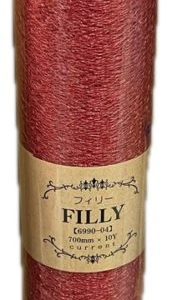 FILLYフィリー6990-04　700mm×10Y　カラー4レッド