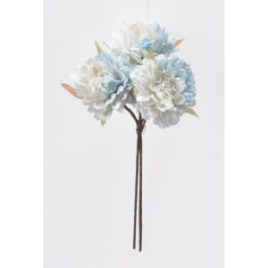 Ａ-33862　11Ｄダリアバンチ(1束3本) #011D クリームブルー