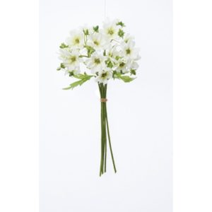 Ａ－３４５１１　フラワーバンチ（ #052 ﾎﾜｲﾄｸﾞﾘ-ﾝ