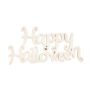 ハロウィンロゴパーツ ＷＨＩＴＥ