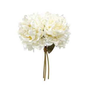 Ｅ８２２４　ピオニーブーケ×３クリーム