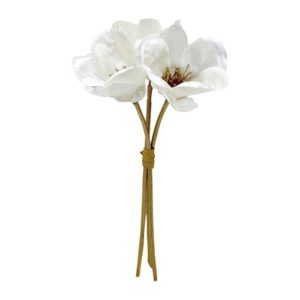 Ｅ８２２６　カメリアブーケ×３クリーム