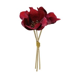 Ｅ８２２６　カメリアブーケ×３レッド